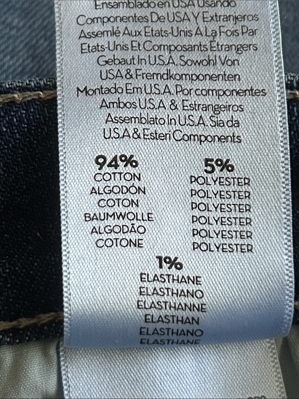 Mother Hustler ankle fray jeans right of passage wash size 32 - Picture 10 of 13